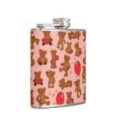 テディー・ベア、ハートとの質 フラスク (右)