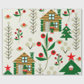 テディー・ベア ラッピングペーパー (フラット)