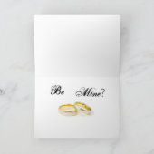 テディー・ベア 招待状 (内部)