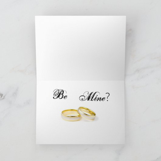 テディー・ベア 招待状 (内部)