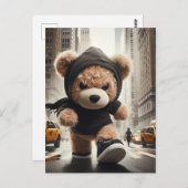 テディ怒ーがストームNYC ポストカード (正面/裏面)