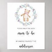 テディ救済マーがエンベロープア忙しップに ポスター (正面)