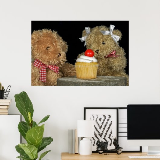 テディ時間 ポスター (ホームオフィス)