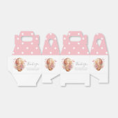 テディ熱気球ピンクポカドット フェイバーボックス (折り畳みなし)