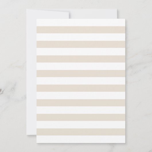 テディ男女兼用ベアームーンスターズ赤ちゃんシャワー 招待状 (裏面)