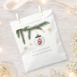 テディ男女兼用ベア冬の赤ちゃんシャワー フェイバーバッグ