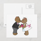 テディ結婚ズ ポストカード (正面/裏面)