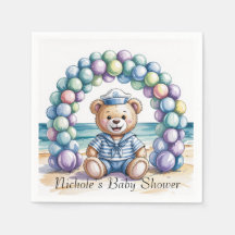 テディ航海のベアビーチボーイベビーシャワー