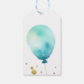 テディ赤ちゃん感謝していシャワーお気に入り ギフトタグ (裏面)