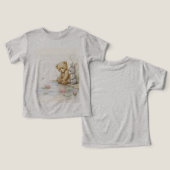 テディ、うさぎ、ウォーター・リリー (デザイン正面&裏面)