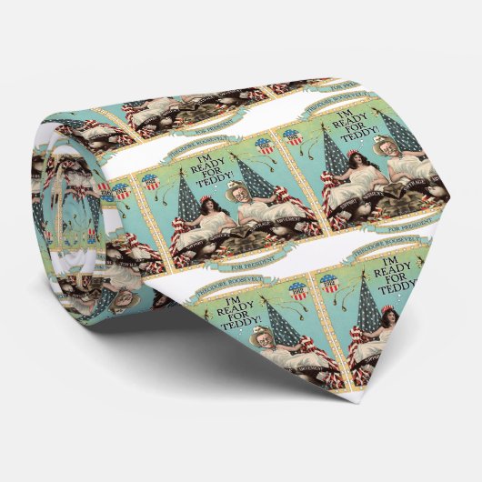 「テディ」のの準備ができたルーズベルト1912のタイ ネクタイ (ロール)