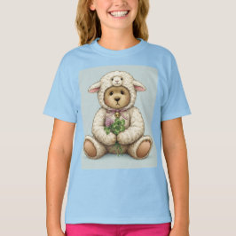 テディ – クローバーと羊Natasha Us Tシャツ
