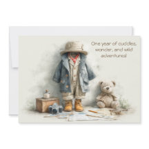 テディ・サファリの探検家 – 1歳の誕生日