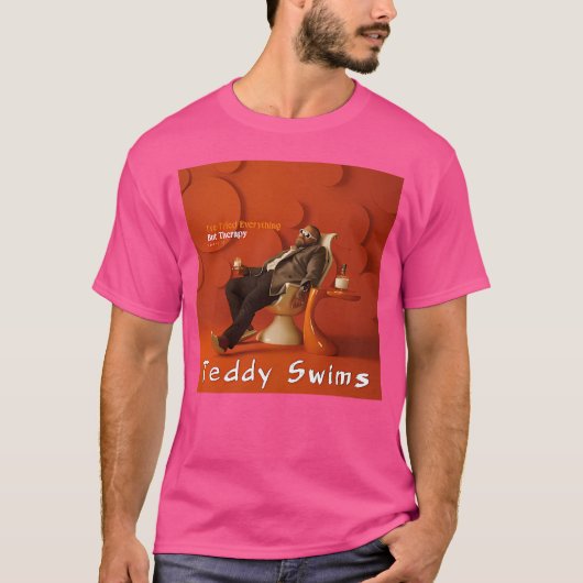 テディ・スイム・アルバム・キッズ Tシャツ (正面)