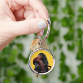 テディ（ネクタイグラフィック） キーホルダー (手)