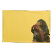 テディ(ネクタイグラフィック) 枕カバー (裏面)