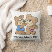 テディ・ベアを提案して結婚してくれないか クッション (ブランケット)