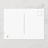 テディ・ベアパーソナライズされた・カードの誕生日おめでとう ポストカード (裏面)