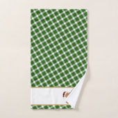 テディ・ベアーズ飾のクリスマスツリー バスタオルセット (ハンドタオル)