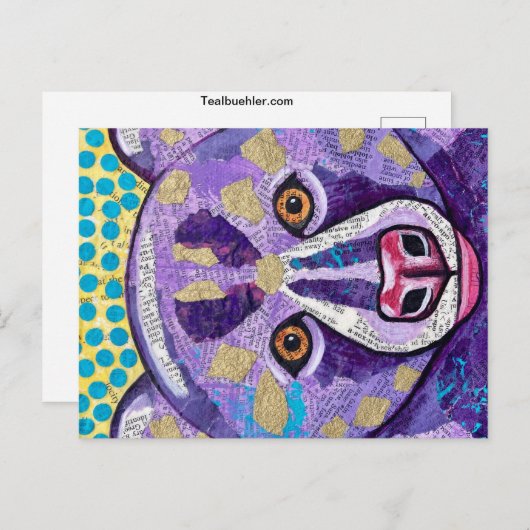 テディ ポストカード (正面/裏面)