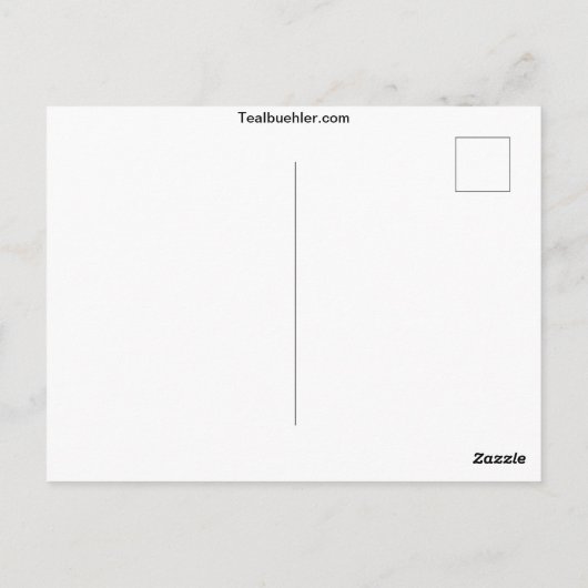 テディ ポストカード (裏面)