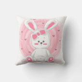 テディ・ラビット クッション (裏面)