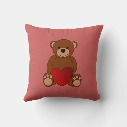 テディ・ラブ クッション (裏面)