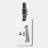 テディ・ルーズベルトが精力的にライブ ラゲッジタグ (正面縦)