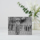 テディ・ルーズベルトとビッグツリーグローブサンタクルーズ ポストカード (スタンド正面)