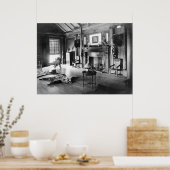 テディ・ルーズベルトの狩りルーム， 1905 ポスター (キッチン)