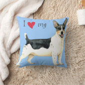 『テディ・ルーズベルト・テリア』 クッション (ブランケット)