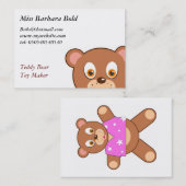 テディ 名刺 (正面/裏面)