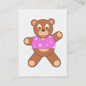 テディ 名刺 (裏面)