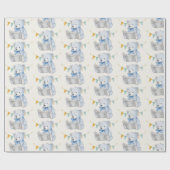 テディ・読ベアの本 ラッピングペーパー (フラット)