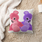 テディBearz クッション (ブランケット)