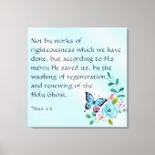 テトス3:5 キャンバスプリント (正面)