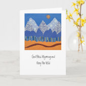 テトンカード カード (黄色い花)