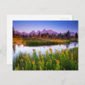 テトンサンライズ ポストカード (正面/裏面)