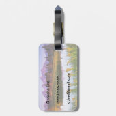 テトンサンライズ ラゲッジタグ (裏面縦)