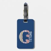 テトンズレトロベア ラゲッジタグ (裏面縦)