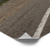 テトンマウンテン山脈への道 ポスター (角)