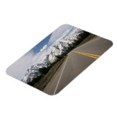 テトンマウンテン山脈への道 マグネット (左側)