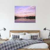 テトンレンジはスネーク川で反射。グランドテ キャンバスプリント (インサイチュ (寝室))