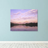 テトンレンジはスネーク川で反射。グランドテ キャンバスプリント (インサイチュ (ウッドフロア))