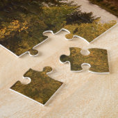 テトンレンジ日没、スネーク川から ジグソーパズル (側面)