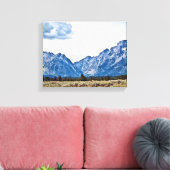 テトン6976 キャンバスプリント (インサイチュ (リビング))