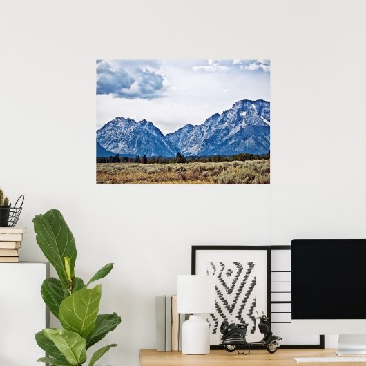 テトン6976 ポスター (ホームオフィス)