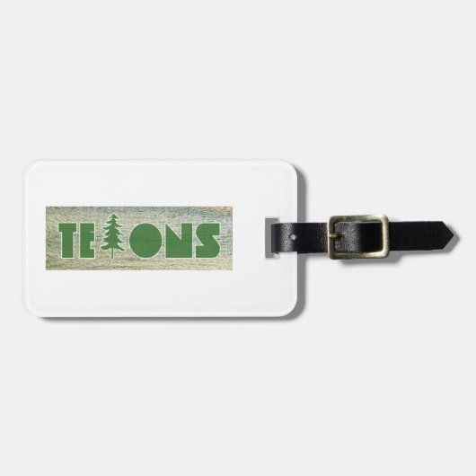 テトン ラゲッジタグ (正面横)