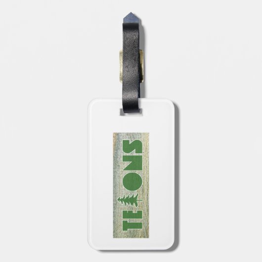 テトン ラゲッジタグ (裏面縦)