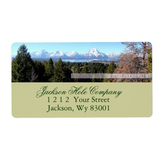 テトン ラベル (正面)